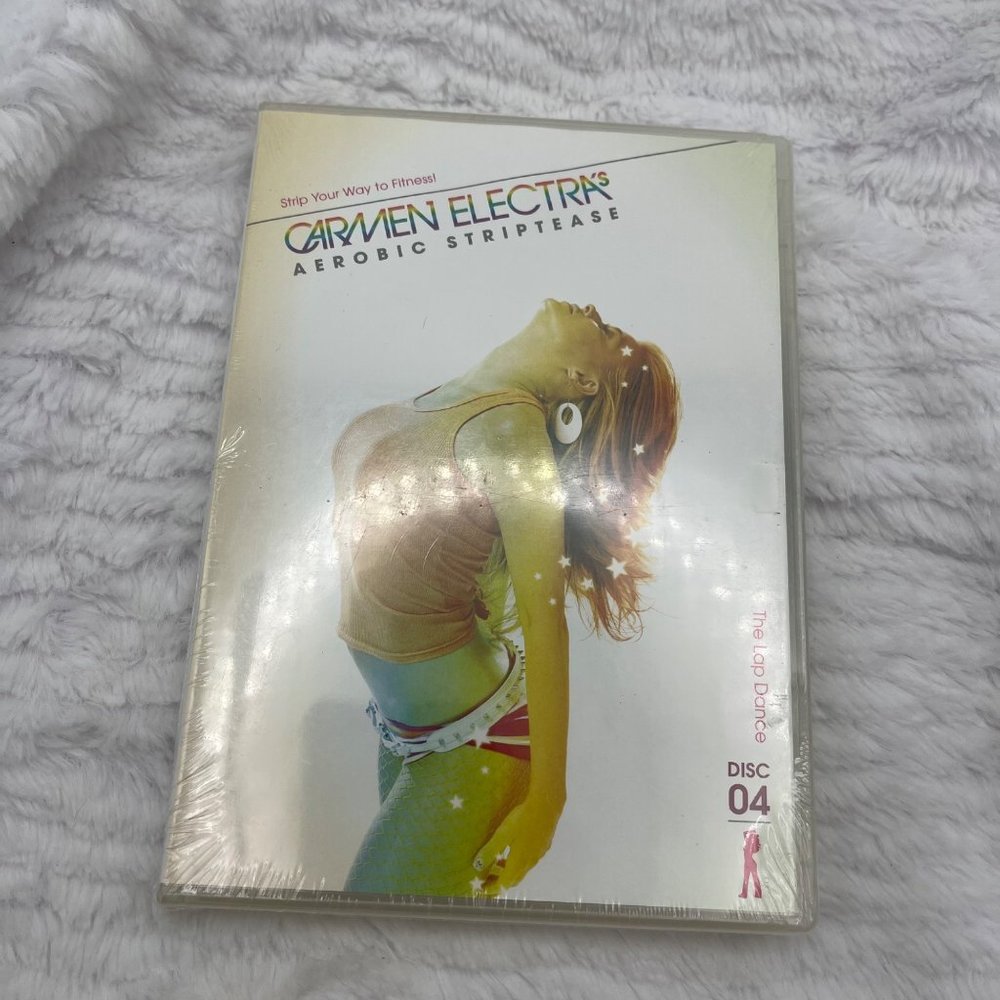 Carmen Electra Aerobic Striptease 5 DVD Set Vintage Workout Fitness Some Sealed - Picture 6 of 7
